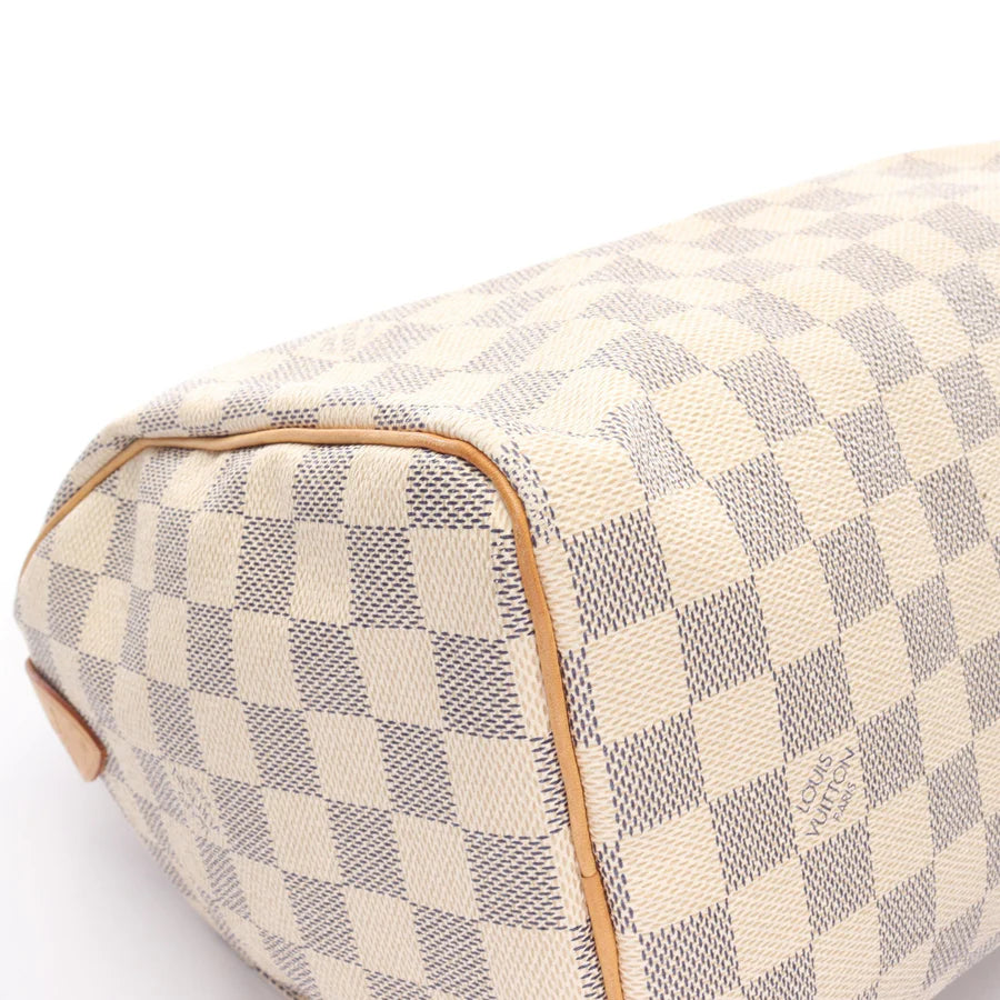 Speedy 25 Louis Vuitton Damier Blanc Vintage
