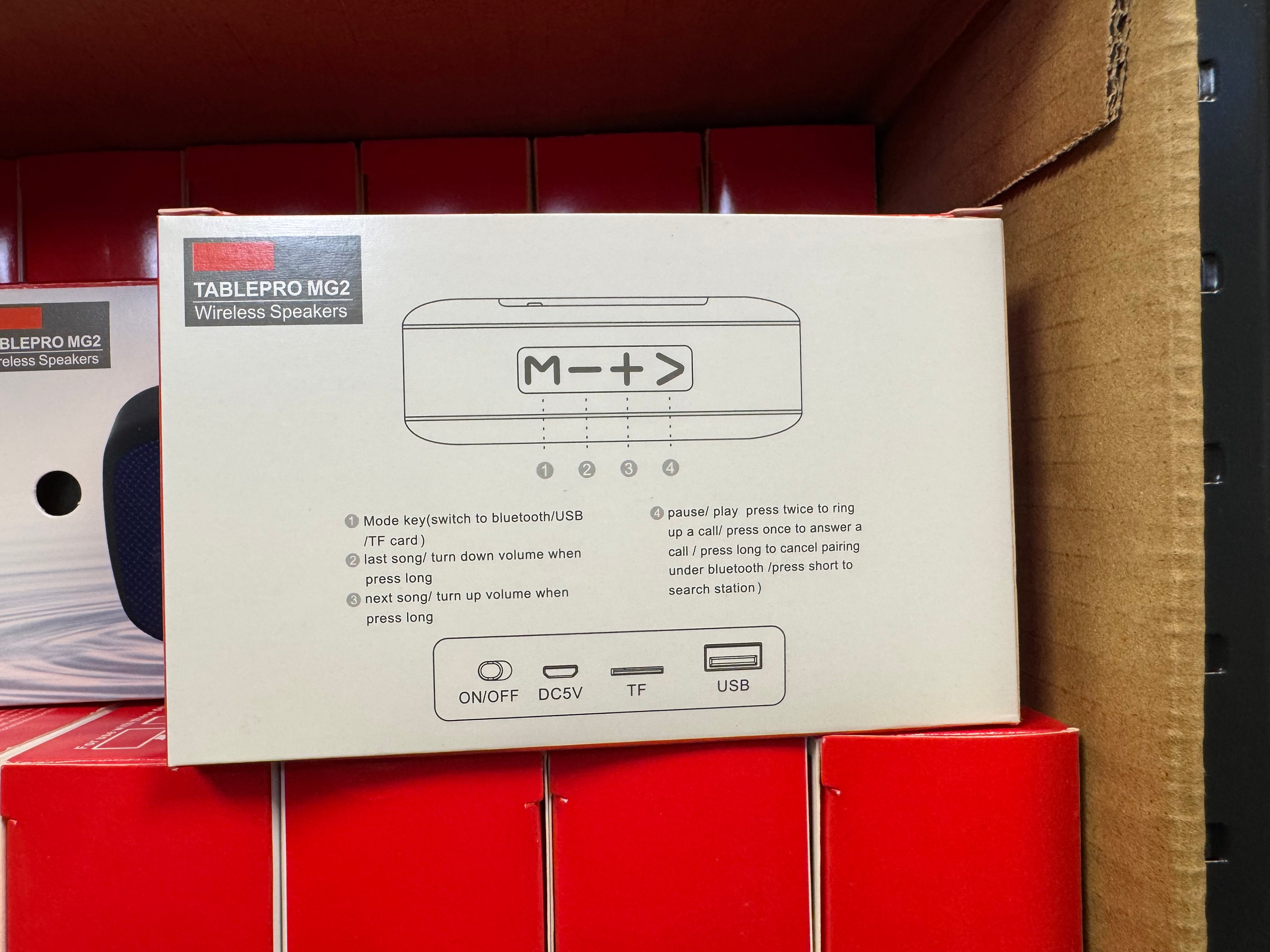 Lot revendeur - 30 Enceintes Bluetooth TABLEPRO MG2