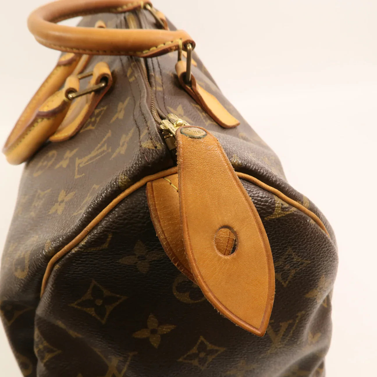 Sac Speedy 35 en toile monogram marron