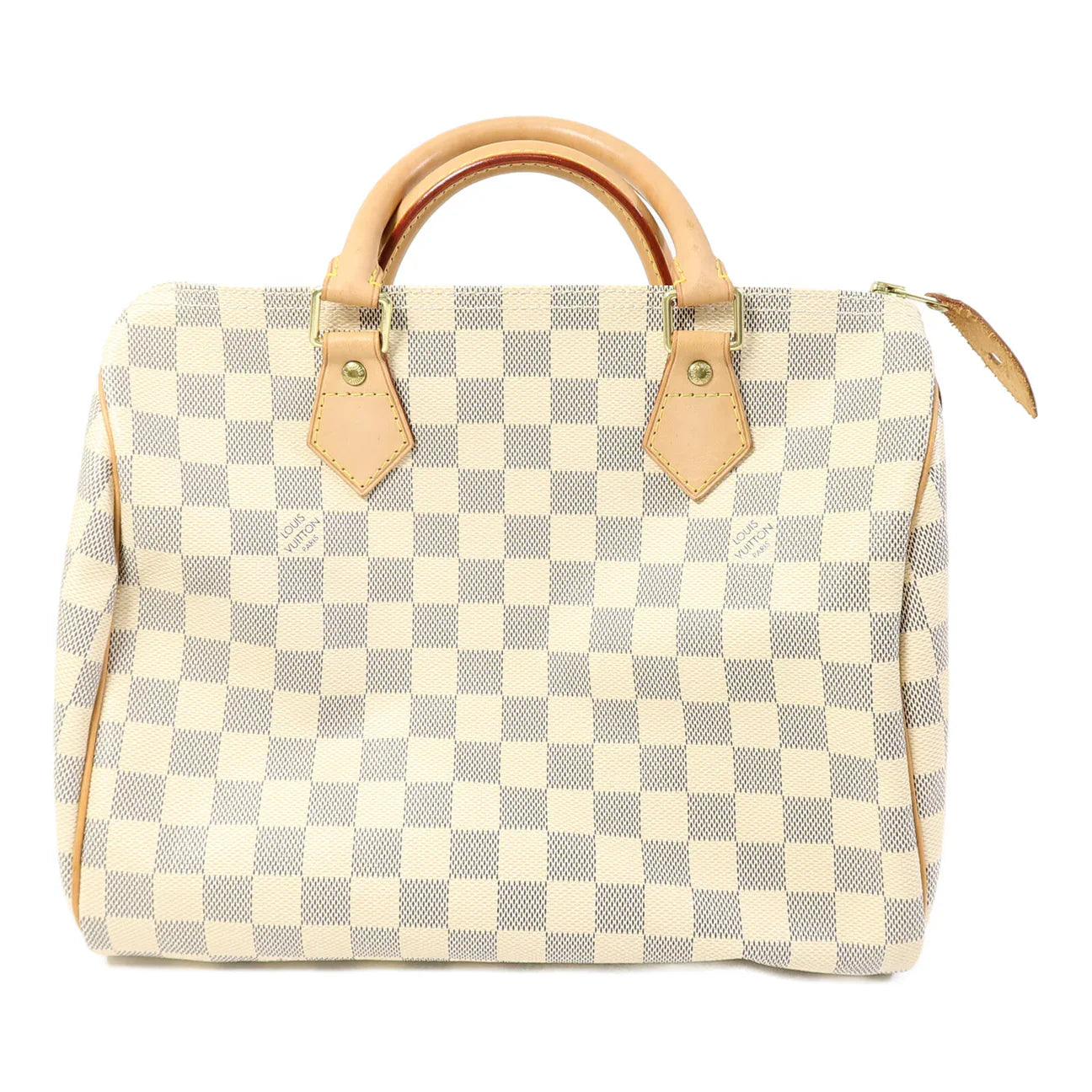 Sac Speedy 30 Vintage en toile damier azur