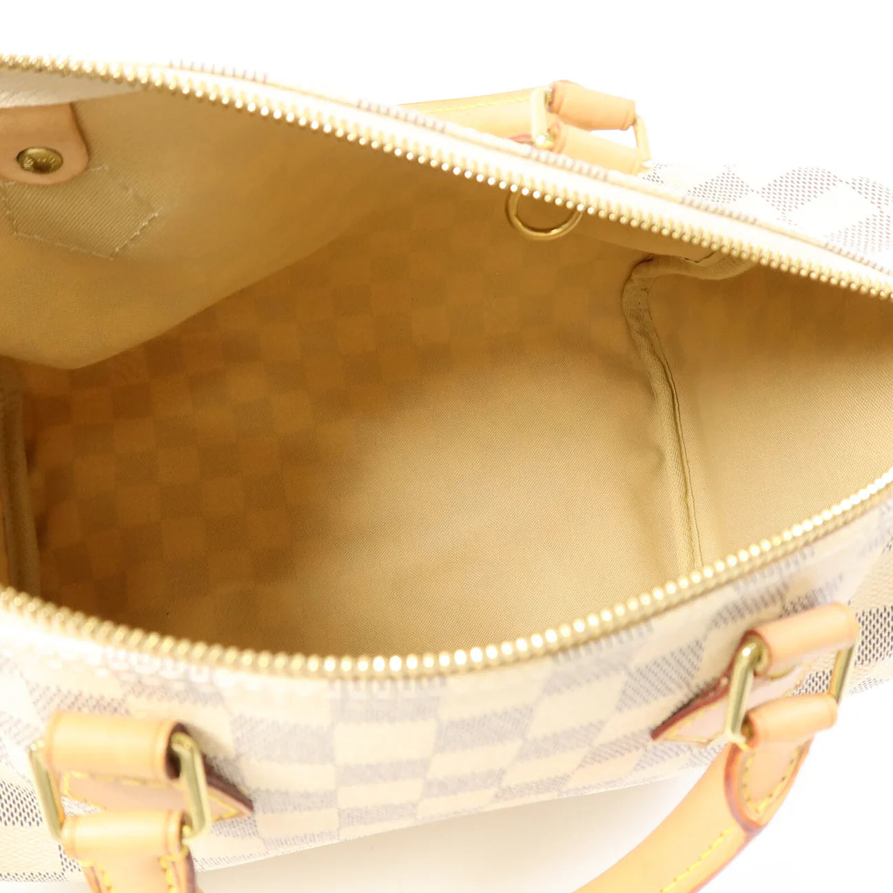 Sac Speedy 30 Vintage en toile damier azur