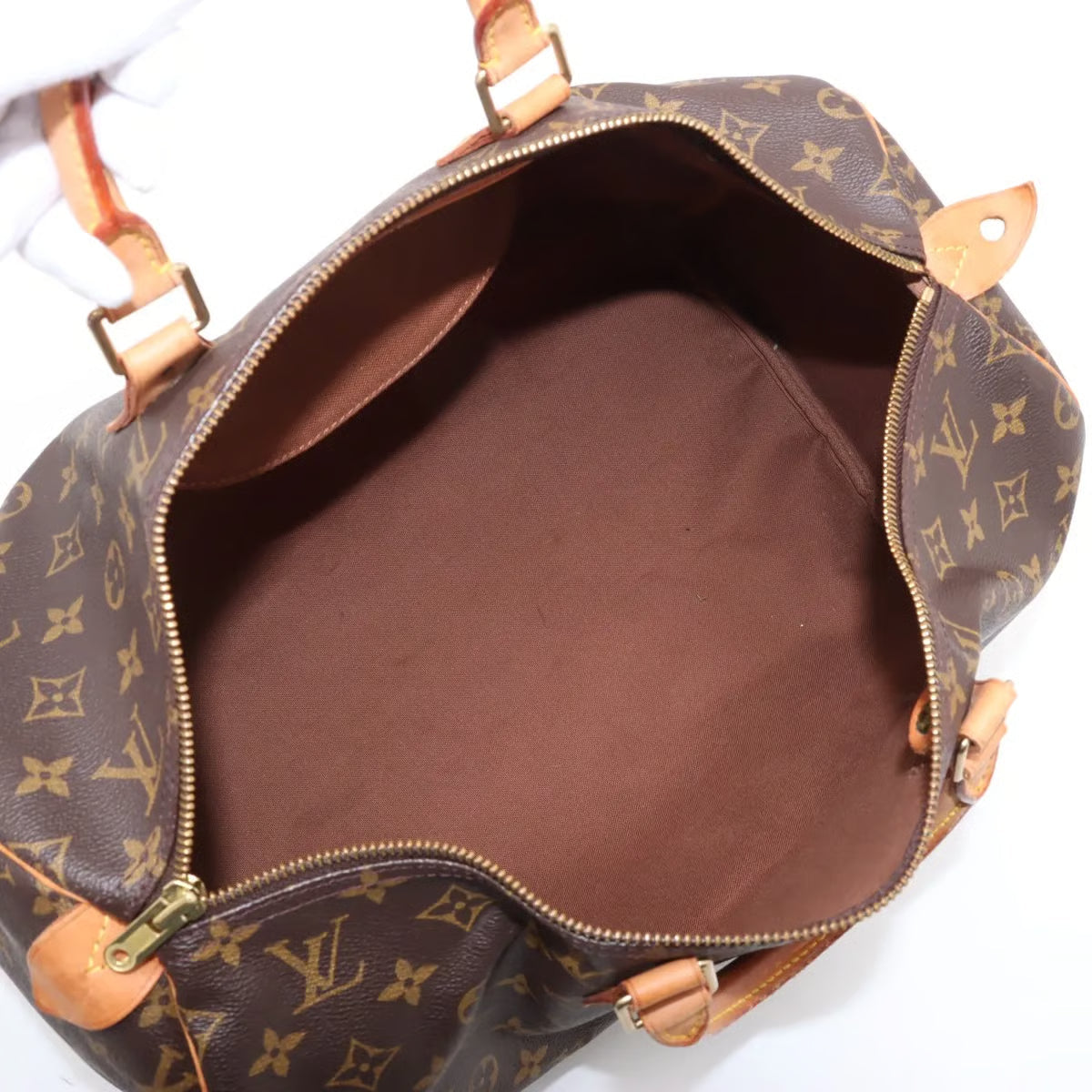 Sac Speedy 40 en toile monogram marron