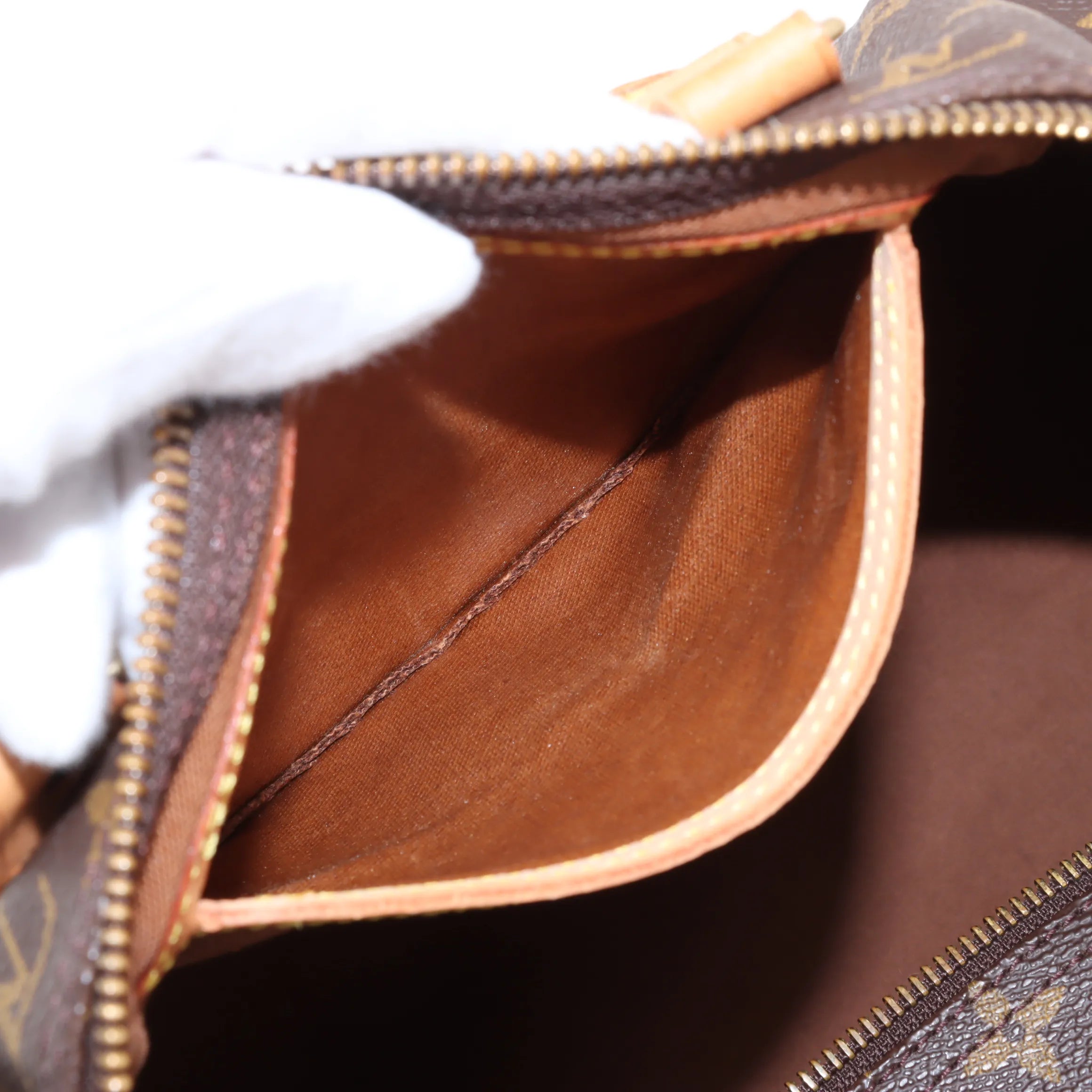 Sac Speedy 40 en toile monogram marron