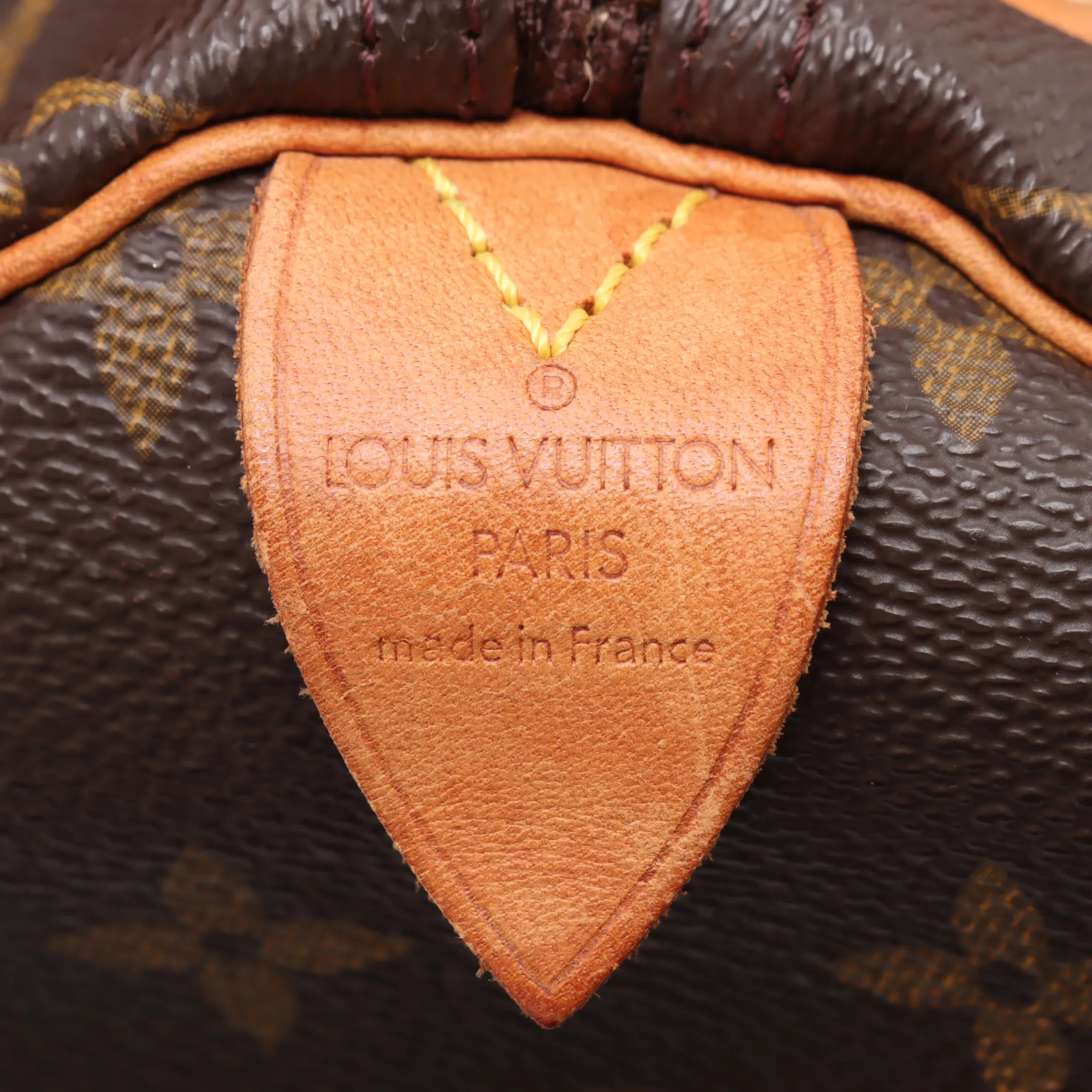 Sac Speedy 40 en toile monogram marron