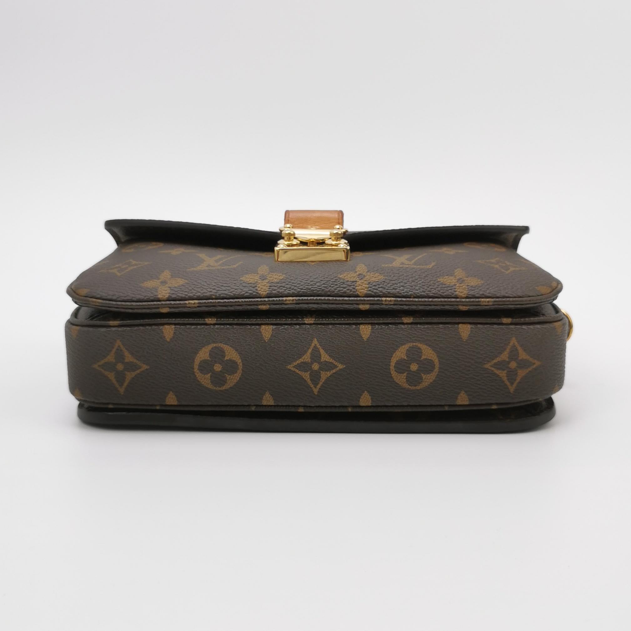 Sac pochette Métis East West vintage en toile monogram marron Louis Vuitton