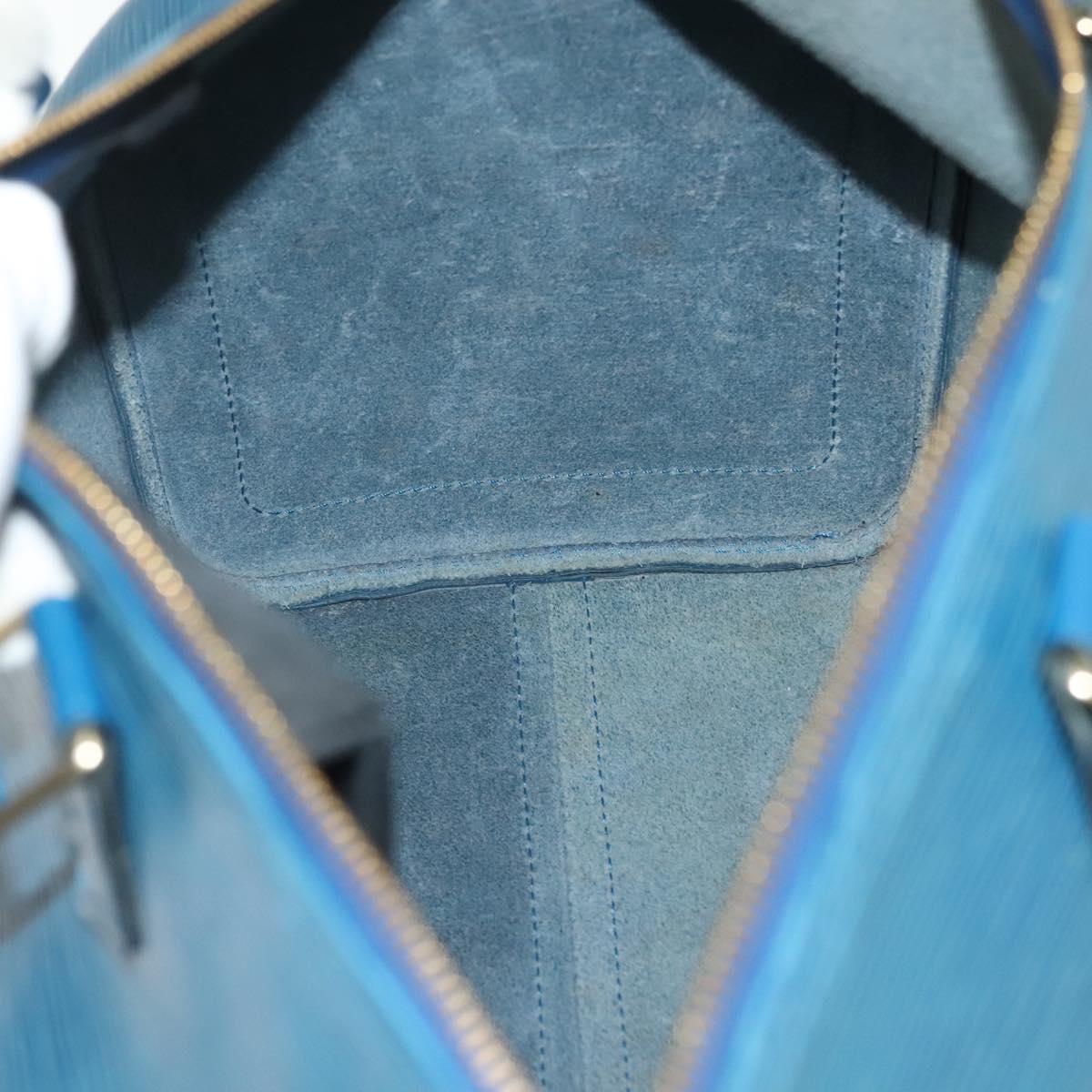 Sac Speedy Vintage en cuir épi bleu Louis Vuitton